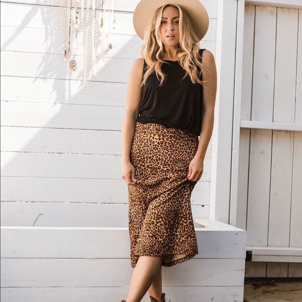 Jackson Rowe magnolia skirt animal print